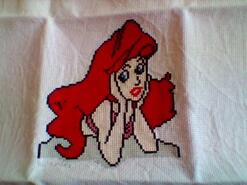 Cross stitch square for Sophie S's quilt