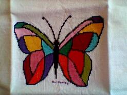 Cross stitch square for any child