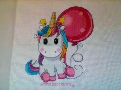 Cross stitch square for Thea-Rose's quilt