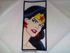 Cross stitch square for Rylei's quilt