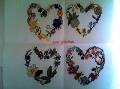 Cross stitch square for Bethany C's quilt