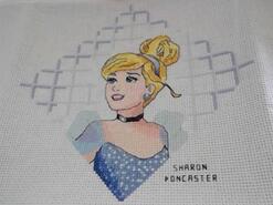 Cross stitch square for Charlotte R's quilt