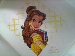 Cross stitch square for Mia Y's quilt