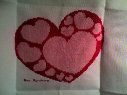 Cross stitch square for Alena R's quilt