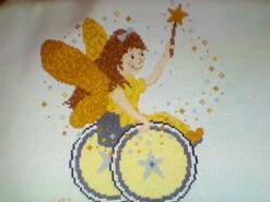 Cross stitch square for any child