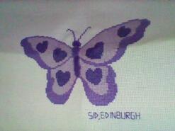 Cross stitch square for any child