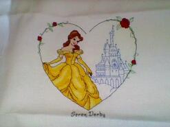 Cross stitch square for Charlotte R's quilt