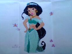 Cross stitch square for Charlotte R's quilt