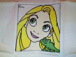 Cross stitch square for Katy B's quilt