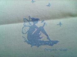 Cross stitch square for any child