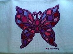 Cross stitch square for any child