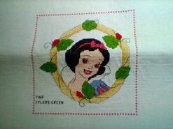 Cross stitch square for Olivia P's quilt