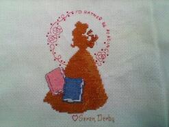 Cross stitch square for Lillianna B's quilt