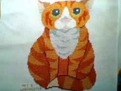 Cross stitch square for any child