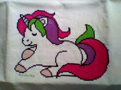 Cross stitch square for any child