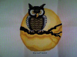 Cross stitch square for Libby C's quilt