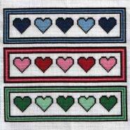 Cross stitch square for Gabriella's quilt