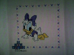 Cross stitch square for Levi B's quilt