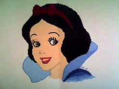 Cross stitch square for Lillie A's quilt