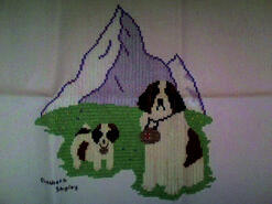 Cross stitch square for Hope H's quilt