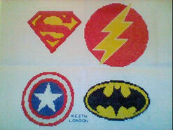 Cross stitch square for Daniel O's quilt