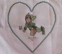 Cross stitch square for Lillie-May H's quilt