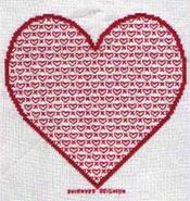 Cross stitch square for Louise G's quilt