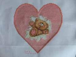 Cross stitch square for Lillie-May H's quilt