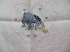 Cross stitch square for Lillie-May H's quilt