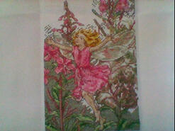 Cross stitch square for Kaiya-Louise's quilt