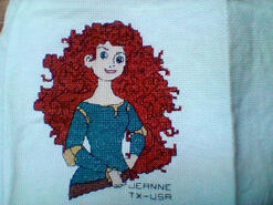 Cross stitch square for Novaleigh S's quilt