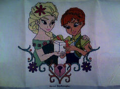 Cross stitch square for Novaleigh S's quilt
