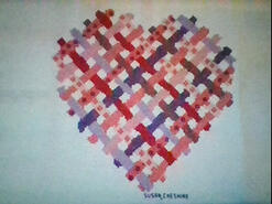 Cross stitch square for Jessica G's quilt