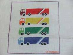 Cross stitch square for Brandon's quilt
