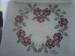 Cross stitch square for Bethany K's quilt