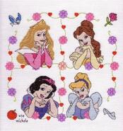 Cross stitch square for Jennifer M's quilt