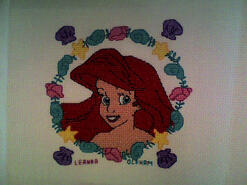 Cross stitch square for Lacey-Kelly's quilt