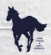 Cross stitch square for Iona's quilt