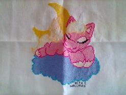 Cross stitch square for Frankie L's quilt