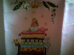 Cross stitch square for Frankie L's quilt