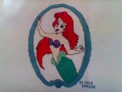 Cross stitch square for Frankie L's quilt