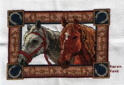 Cross stitch square for Ellice H's quilt