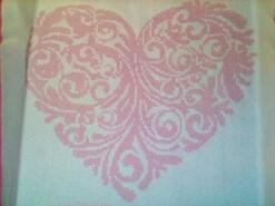 Cross stitch square for Ellie C's quilt