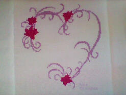 Cross stitch square for Ellie C's quilt