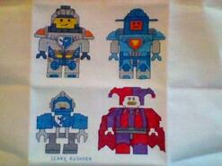 Cross stitch square for Zack L's quilt