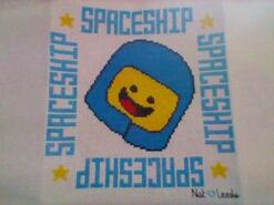 Cross stitch square for Zack L's quilt