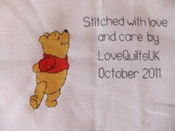 Cross stitch square for Theo S's quilt