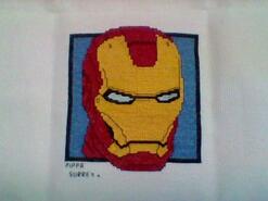 Cross stitch square for Spencer J's quilt