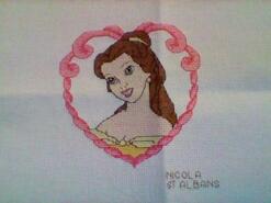 Cross stitch square for Rebecca-Louise's quilt
