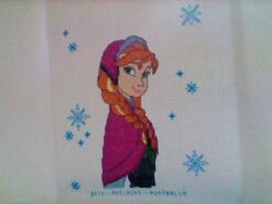 Cross stitch square for Rebecca-Louise's quilt